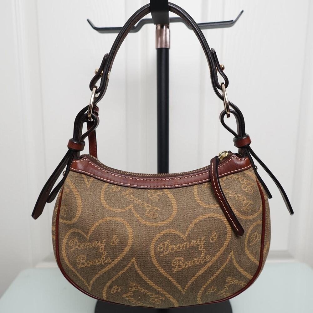 Dooney Bourke Heart Print Bag Y2K